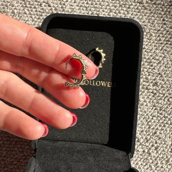 Logan Hollowell • Diamond Unity Sun Hoops - Picture 4 of 7